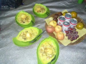 Lunch Rinjani Trekking